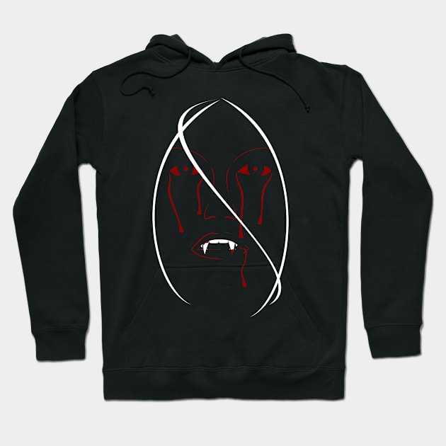 Vampire Eyes Hoodie by Jay Dragonfang